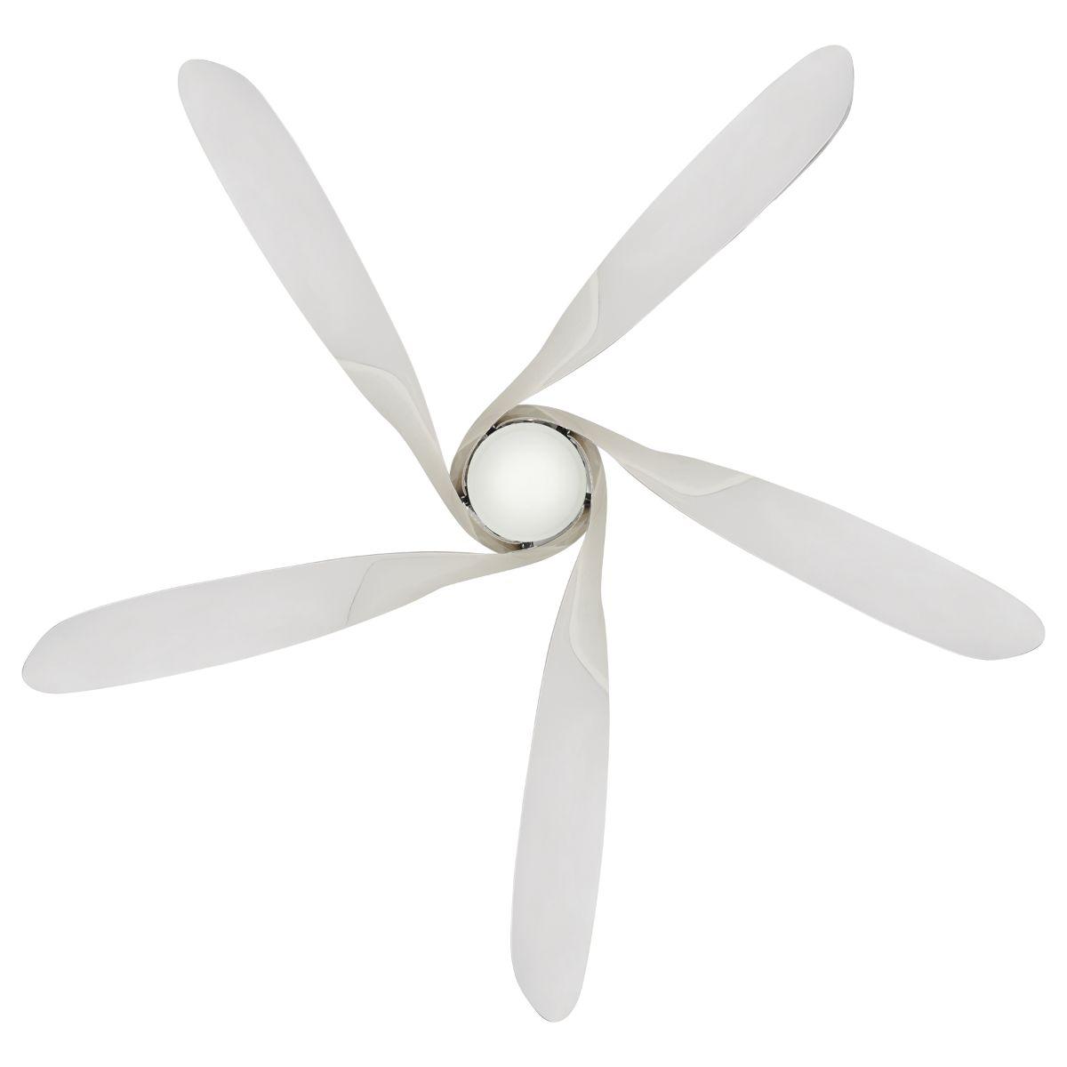 Artemis XL5 62 Inch Contemporary Propeller Ceiling Fan With Light And Remote