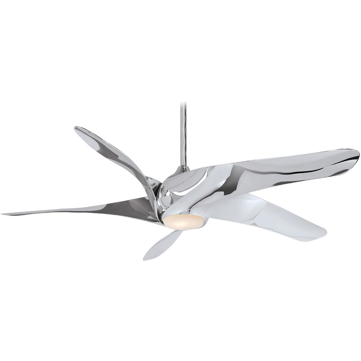 Artemis XL5 LED 62" Ceiling Fan with Remote, Liquid Nickel - Bees Lighting