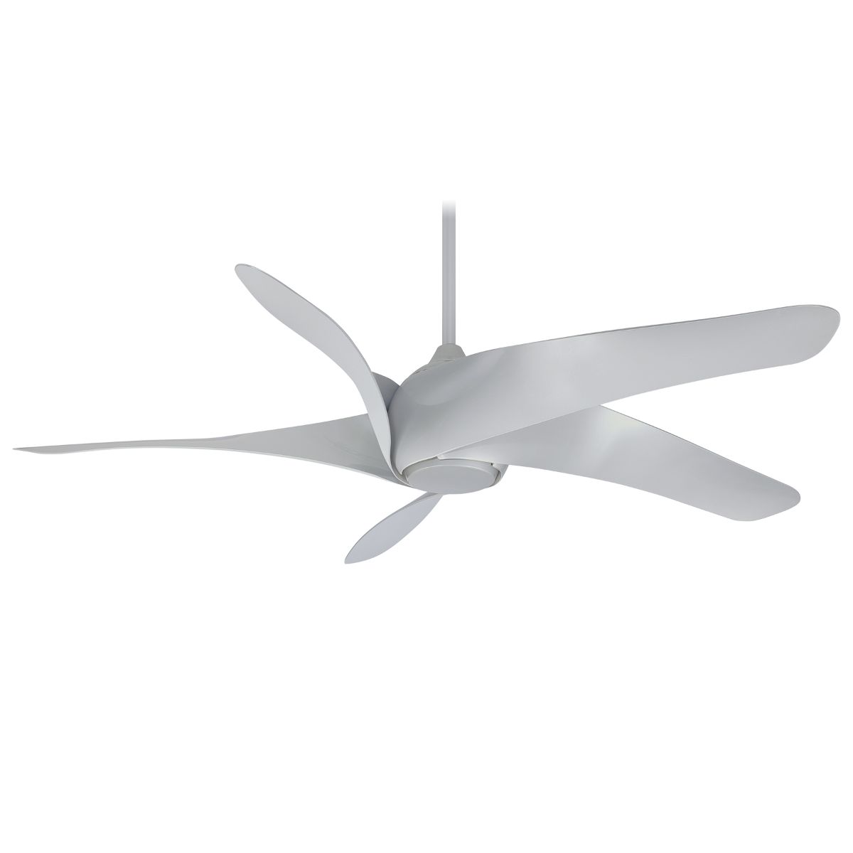 Artemis XL5 LED 62" Ceiling Fan with Remote, Silver - Bees Lighting