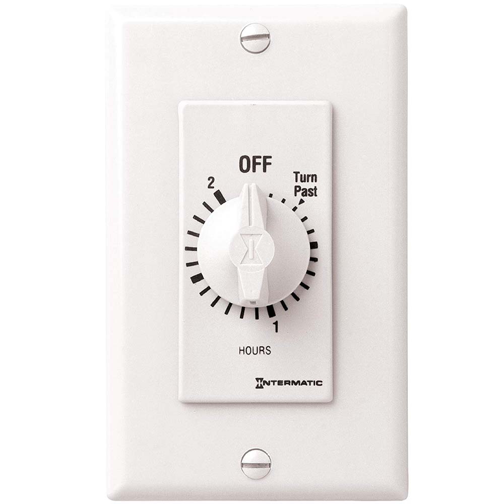 20 Amp 2-Hour In-Wall Spring Wound Timer Switch