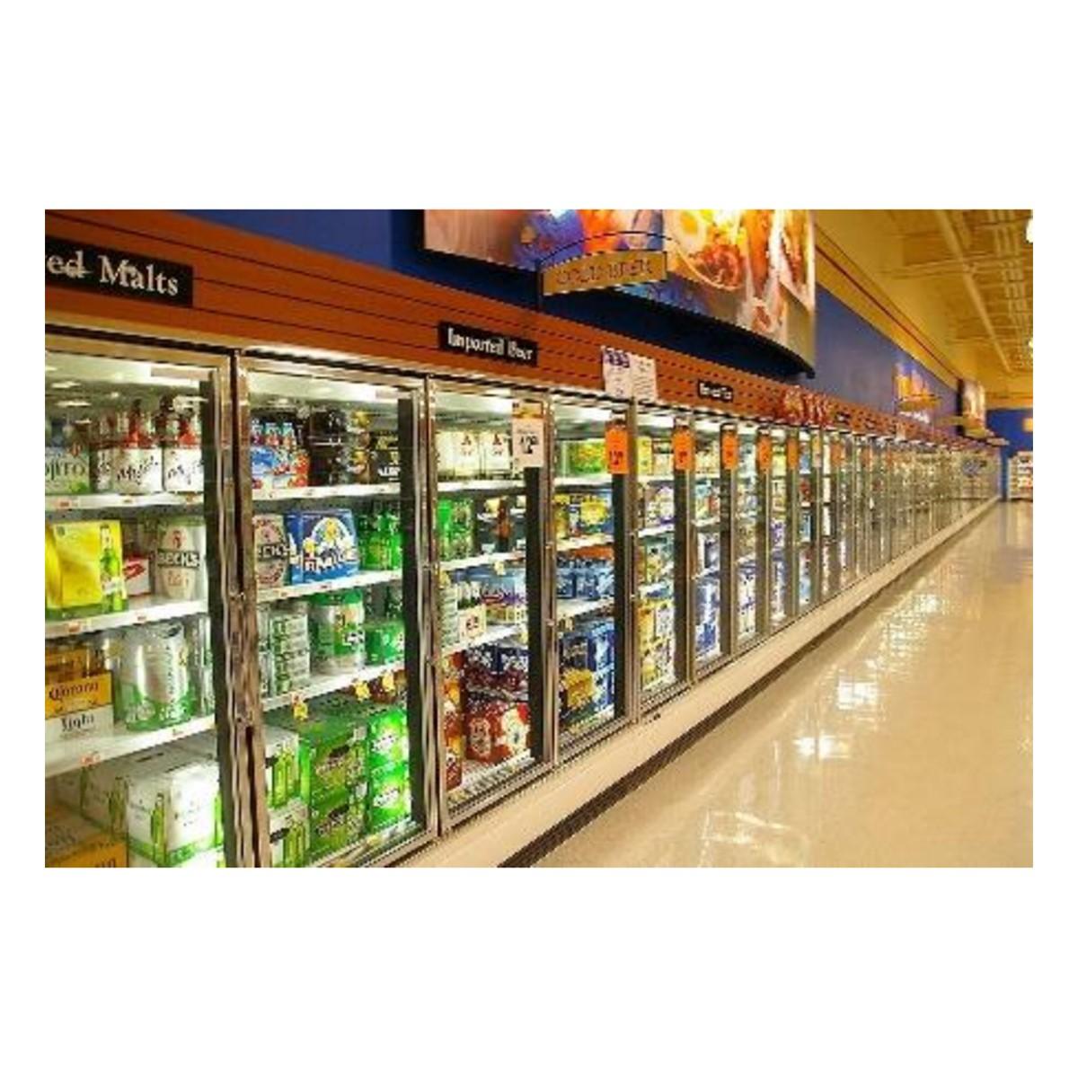 6ft LED Cooler Light, 30W, 3900 Lumens, 5000K, Refrigerator Display Case Light - Bees Lighting