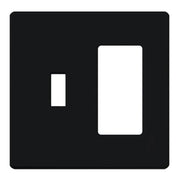 Lutron Fassada 2-Gang Toggle/Decorator Wall Plate Combination - Bees Lighting