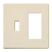 Lutron Fassada 2-Gang Toggle/Decorator Wall Plate Combination - Bees Lighting