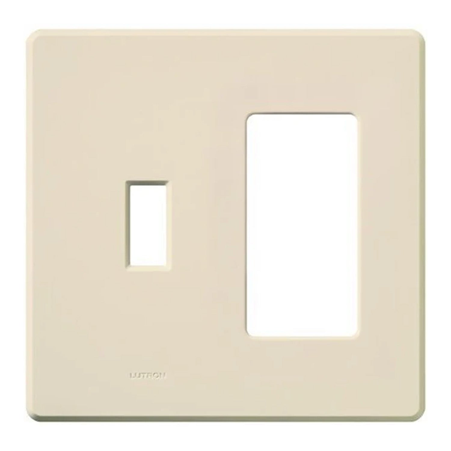 Lutron Fassada 2-Gang Toggle/Decorator Wall Plate Combination - Bees Lighting