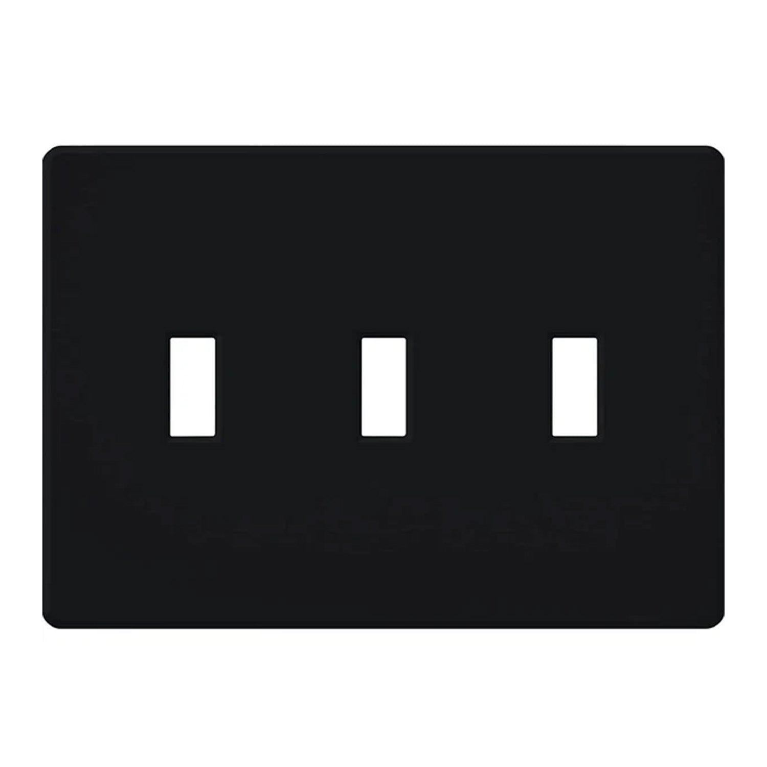 Lutron Fassada Traditional Toggle 3-Gang Wallplate - Bees Lighting