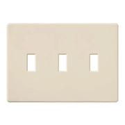 Lutron Fassada Traditional Toggle 3-Gang Wallplate - Bees Lighting