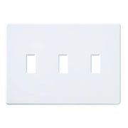 Lutron Fassada Traditional Toggle 3-Gang Wallplate - Bees Lighting
