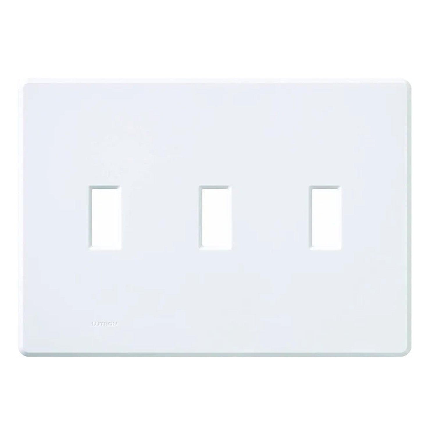 Lutron Fassada Traditional Toggle 3-Gang Wallplate - Bees Lighting