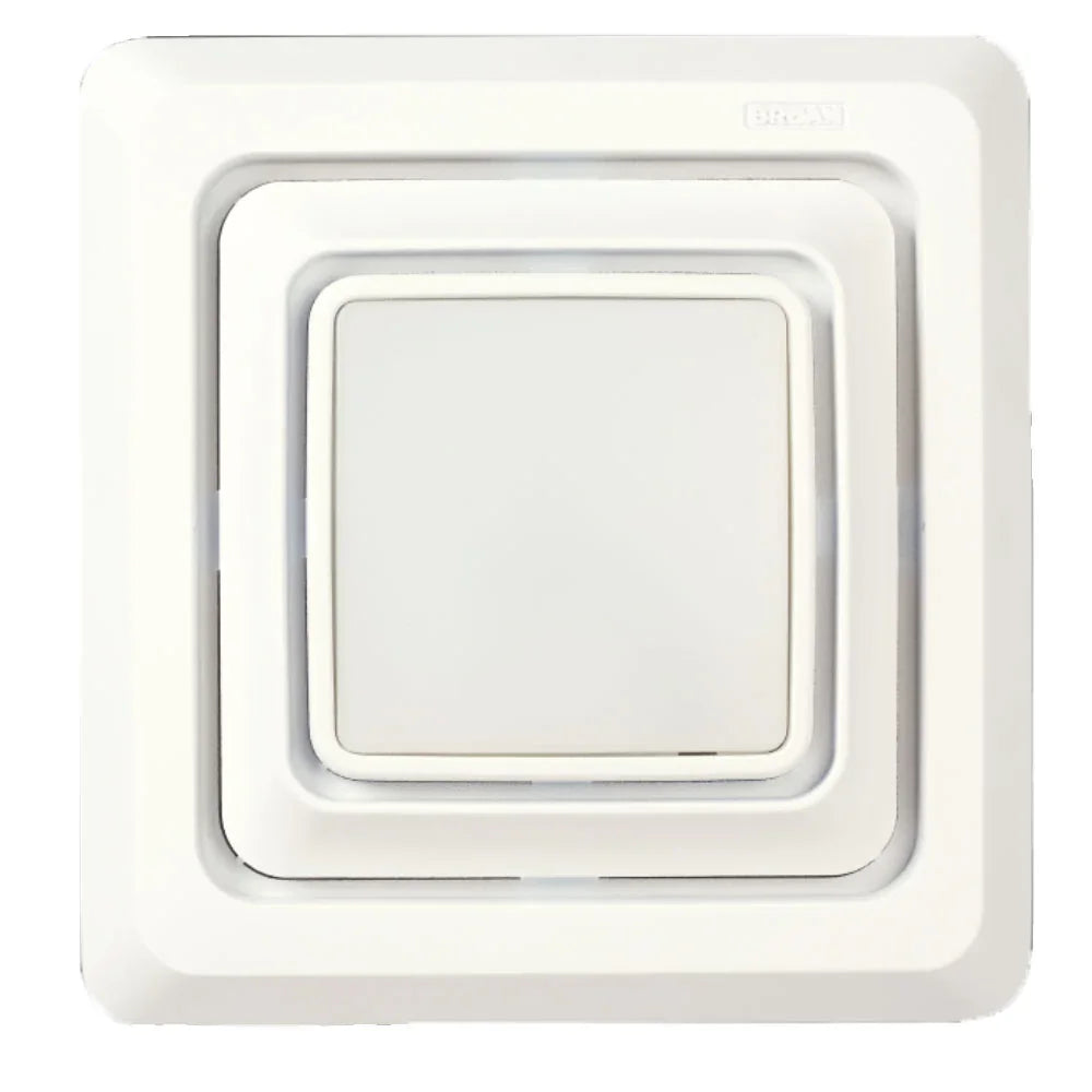 NuTone Easy Install Bathroom Exhaust Fan Grille Cover With LED Light - Bees Lighting