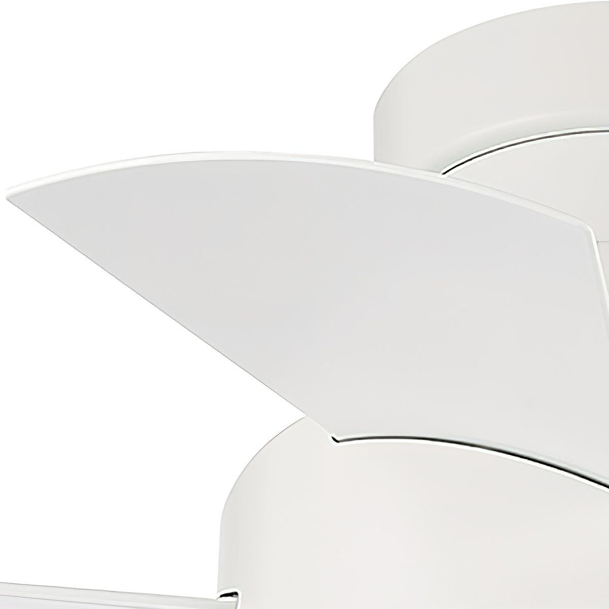 Vox 26 Inch Matte White LED Smart Ceiling Fan - Bees Lighting