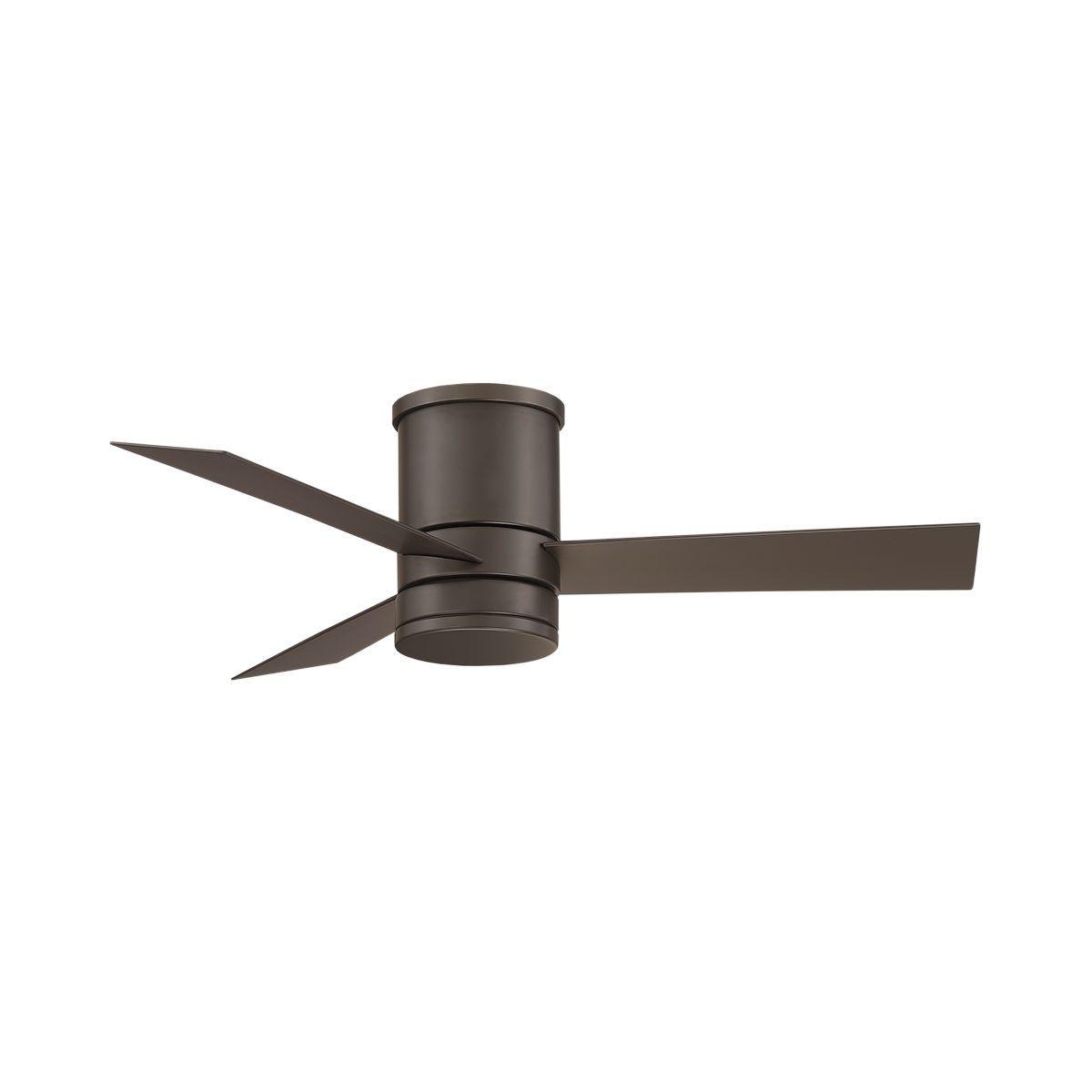 Axis Flush 44 Inch Low Profile Outdoor Smart Ceiling Fan With 2700K LED And Remote