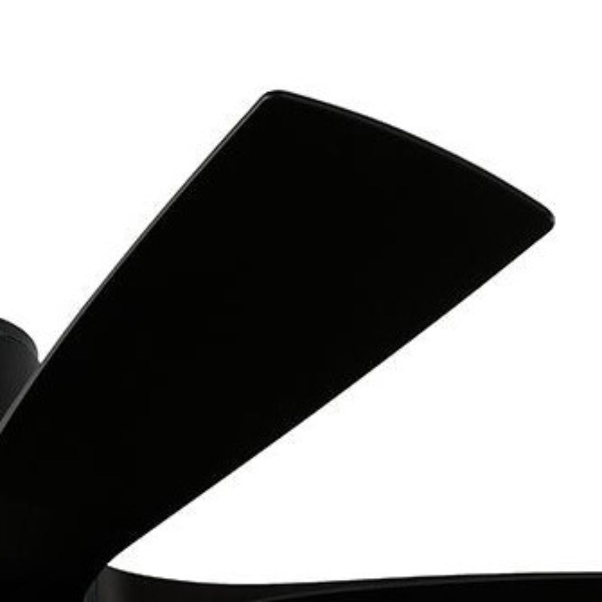 Aviator 54 Inch Black 5-Blade Flush Mount Outdoor Smart Ceiling Fan - Bees Lighting