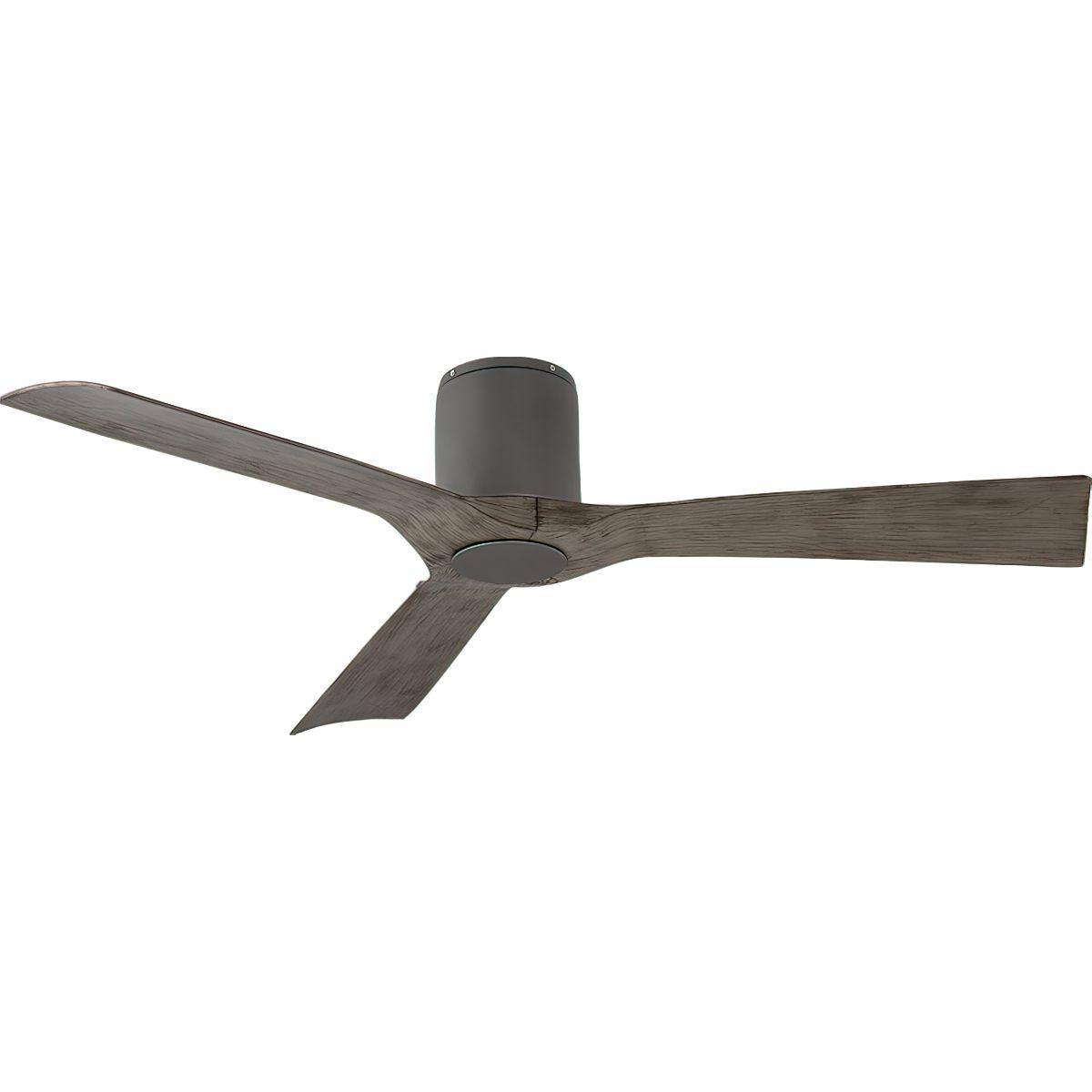 Aviator Flush 54 Inch Outdoor Smart Ceiling Fan With Remote