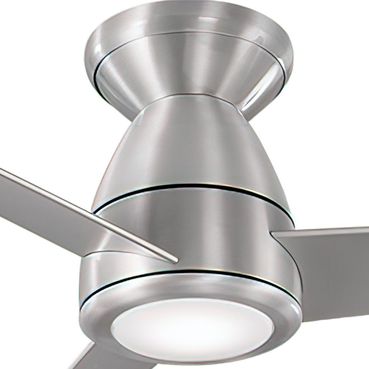 Tip Top 44 Inch Brushed Aluminum LED 2700K Smart Ceiling Fan - Bees Lighting
