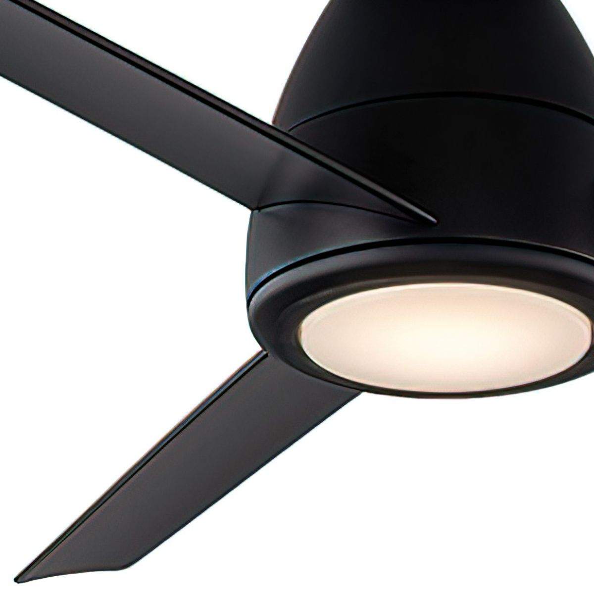 Tip Top 44 Inch Matte Black LED 2700K Smart Ceiling Fan - Bees Lighting
