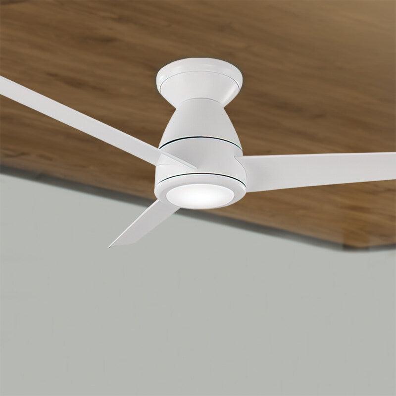 Tip Top 44 Inch Matte White LED 3500K Smart Ceiling Fan - Bees Lighting