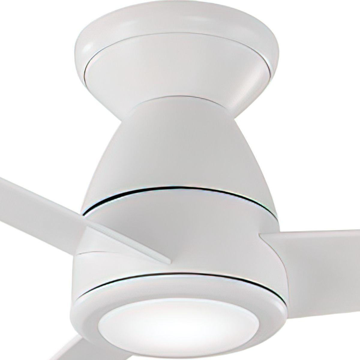 Tip Top 44 Inch Matte White LED 3500K Smart Ceiling Fan - Bees Lighting