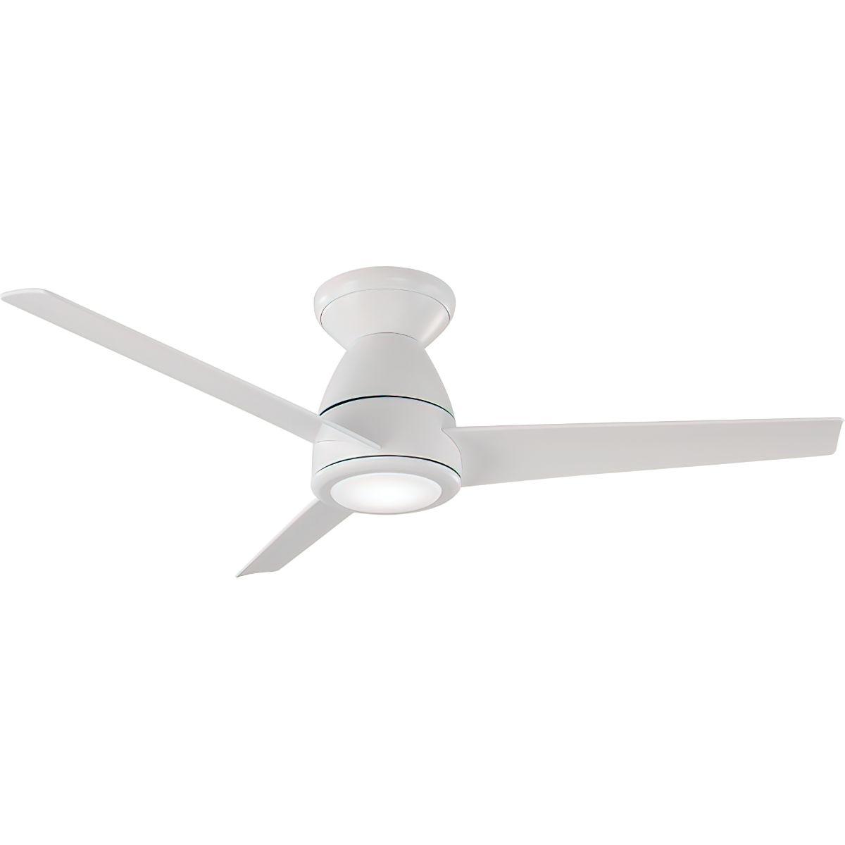 Tip Top 44 Inch Matte White LED 3500K Smart Ceiling Fan - Bees Lighting
