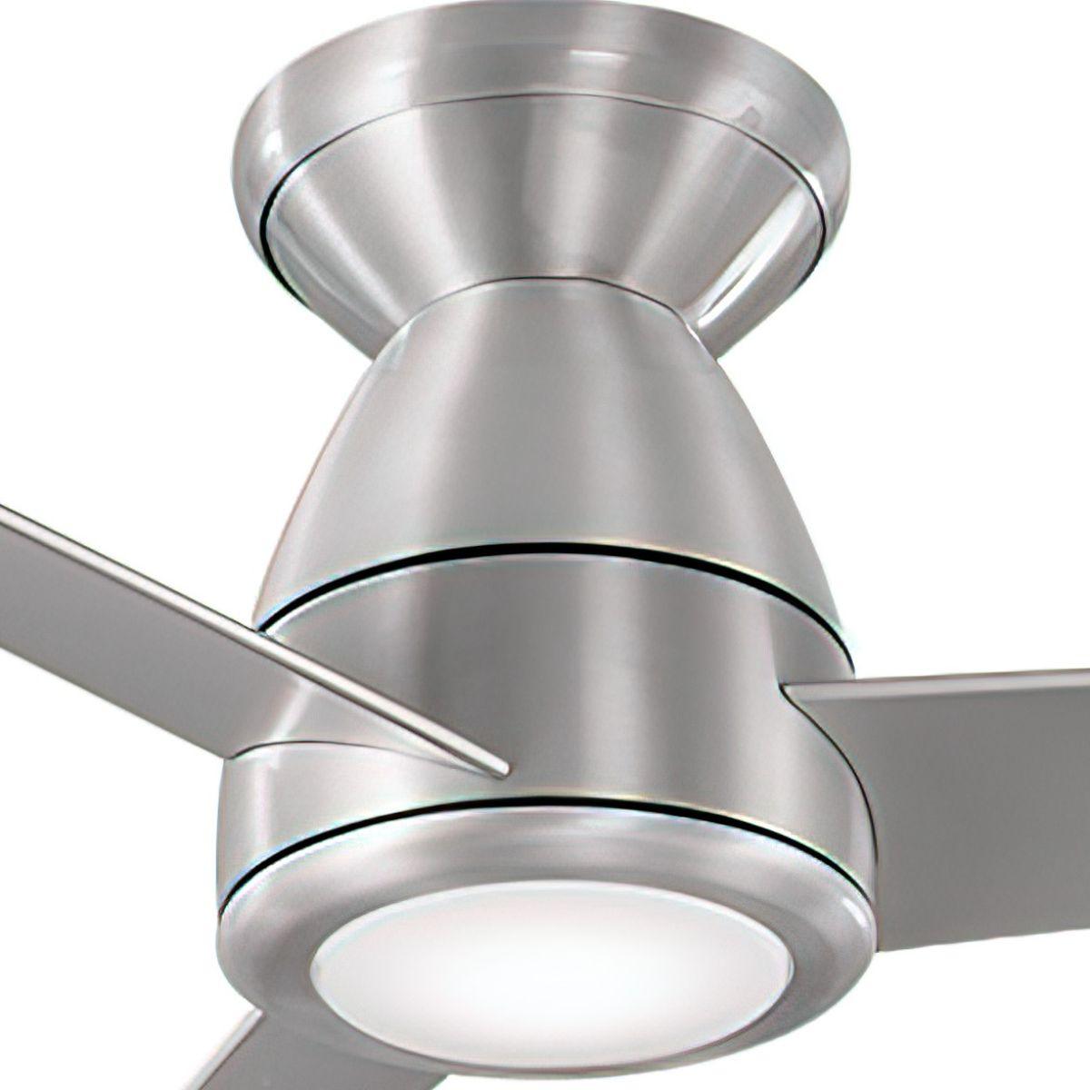 Tip Top 44 Inch Brushed Aluminum LED 3000K Smart Ceiling Fan - Bees Lighting