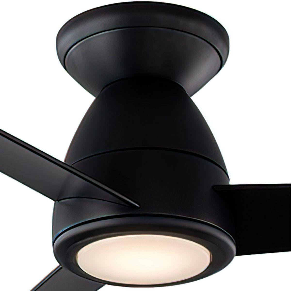Tip Top 44 Inch Matte Black LED 3000K Smart Ceiling Fan - Bees Lighting