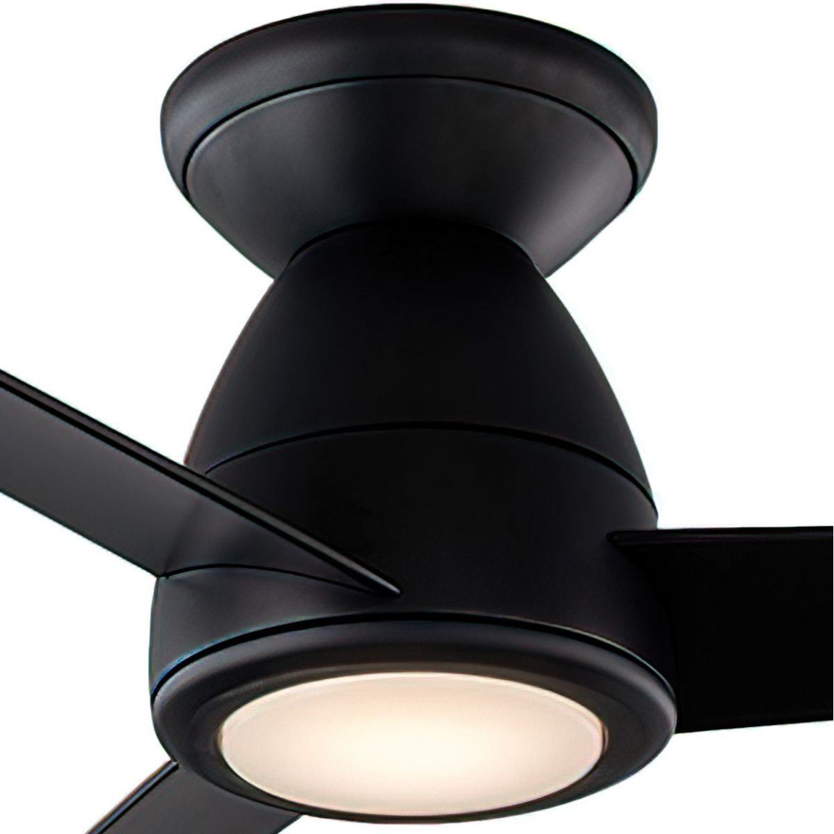 Tip Top 44 Inch Matte Black LED 3000K Smart Ceiling Fan - Bees Lighting