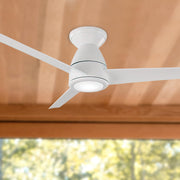 Tip Top 44 Inch Matte White LED 3000K Smart Ceiling Fan - Bees Lighting