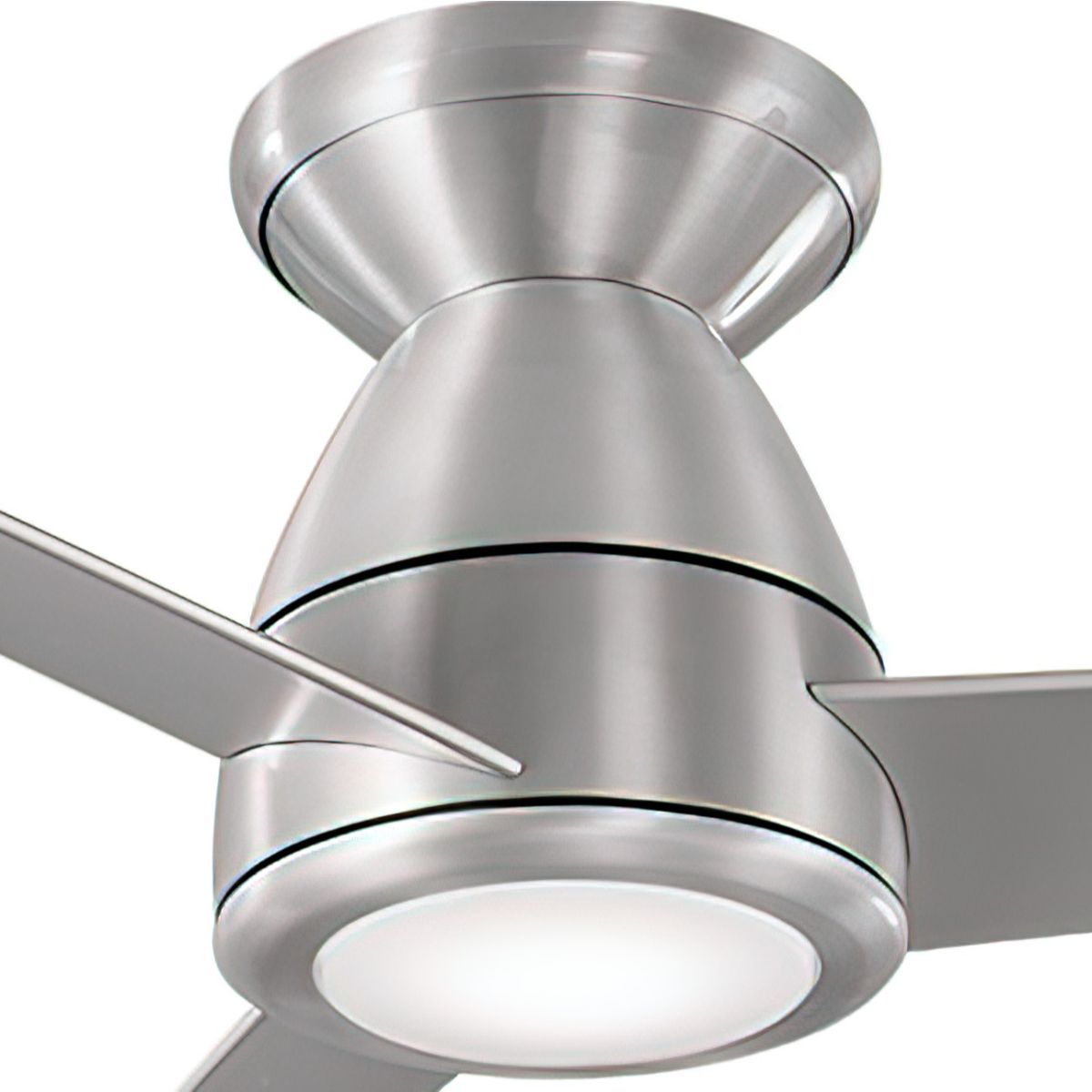 Tip Top 52 Inch Brushed Aluminum LED 2700K Smart Ceiling Fan - Bees Lighting