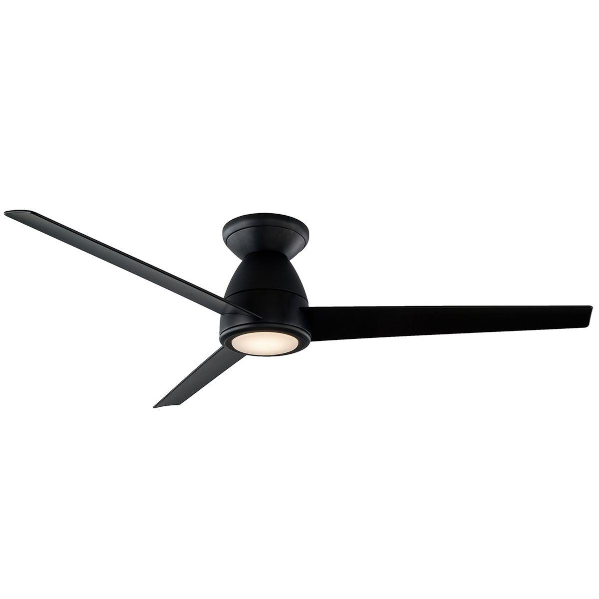 Tip Top 52 Inch Matte Black LED 2700K Smart Ceiling Fan - Bees Lighting
