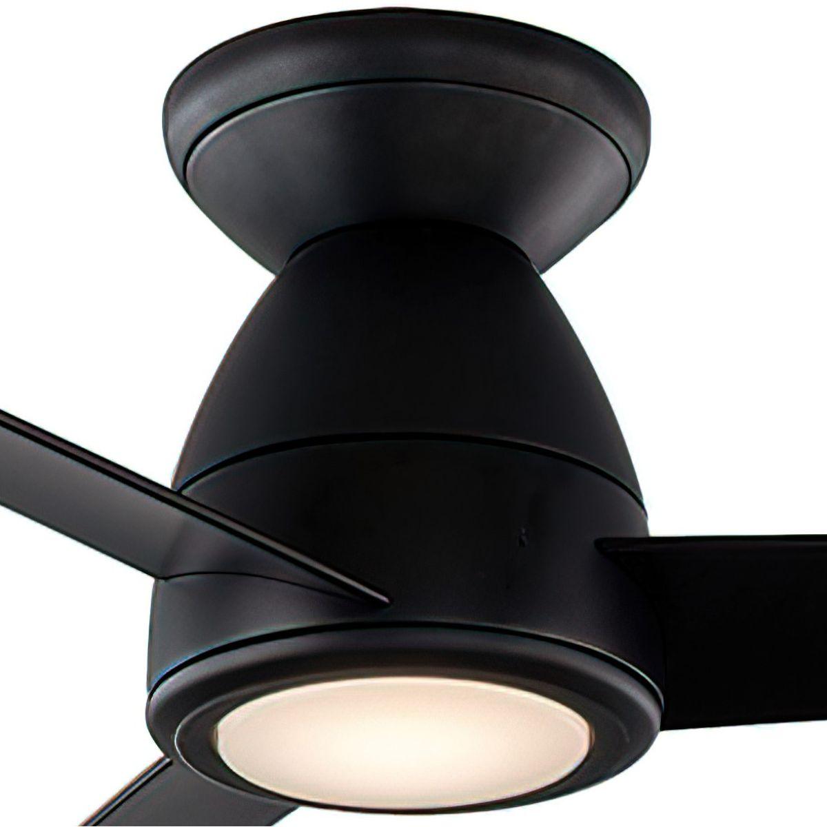 Tip Top 52 Inch Matte Black LED 2700K Smart Ceiling Fan - Bees Lighting
