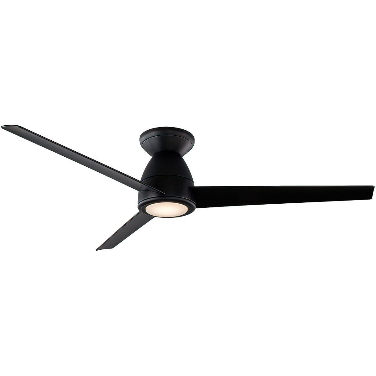 Tip Top 52 Inch Matte Black LED 2700K Smart Ceiling Fan - Bees Lighting