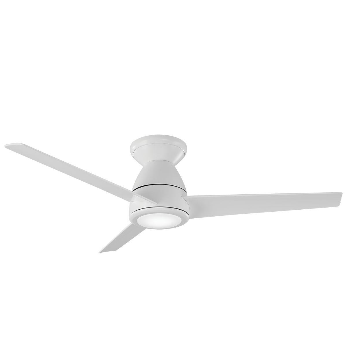 Tip-Top 52 Inch Modern Outdoor Smart Ceiling Fan With 2700K LED And Remote - Bees Lighting