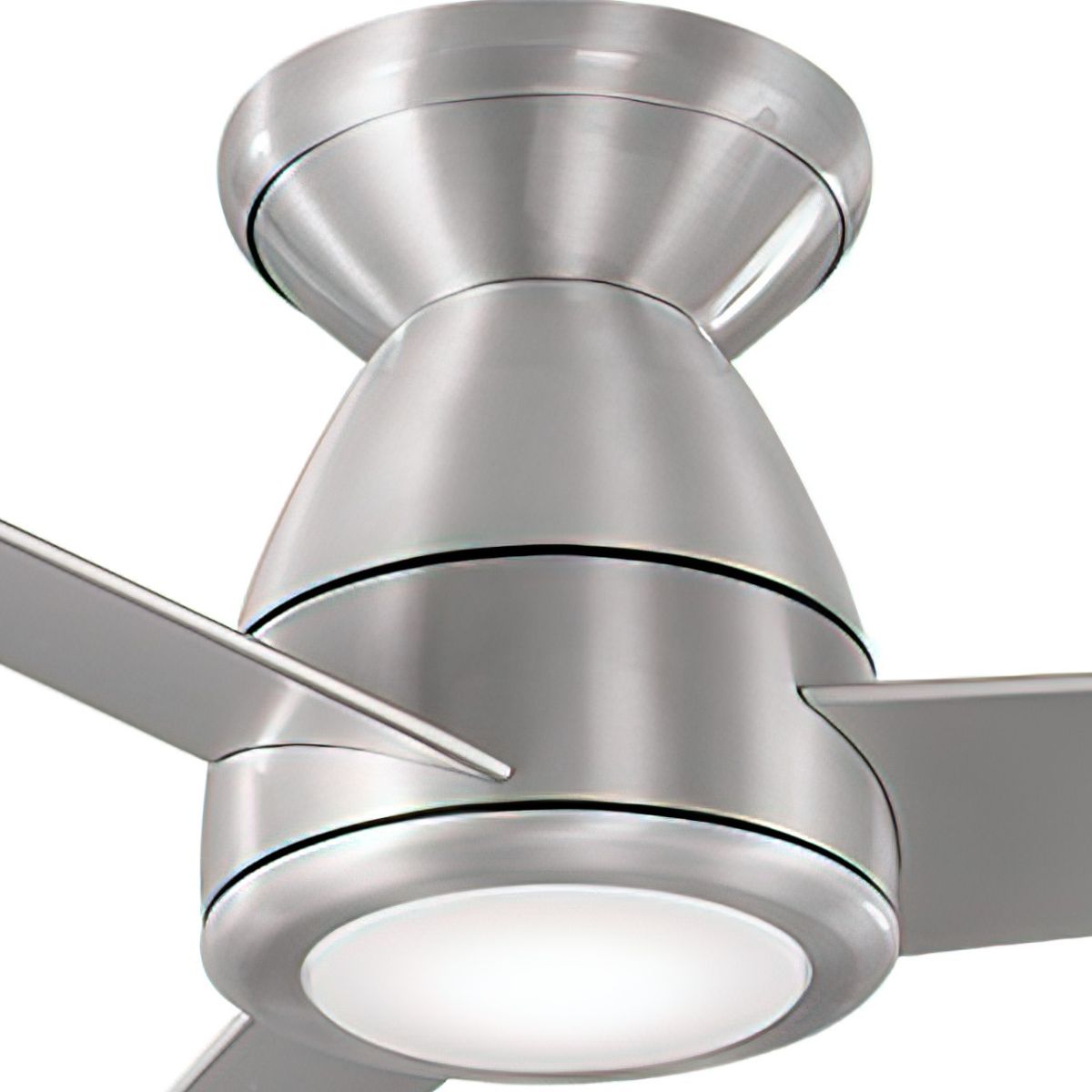 Tip Top 52 Inch Brushed Aluminum LED 3500K Smart Ceiling Fan - Bees Lighting