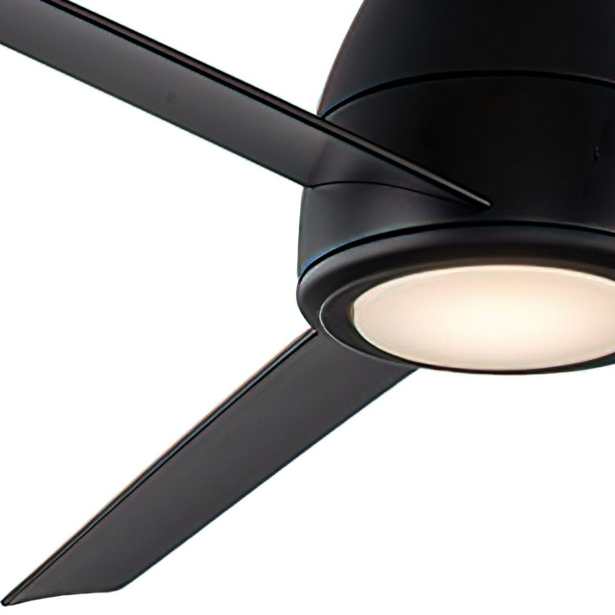 Tip Top 52 Inch Matte Black LED 3500K Smart Ceiling Fan - Bees Lighting