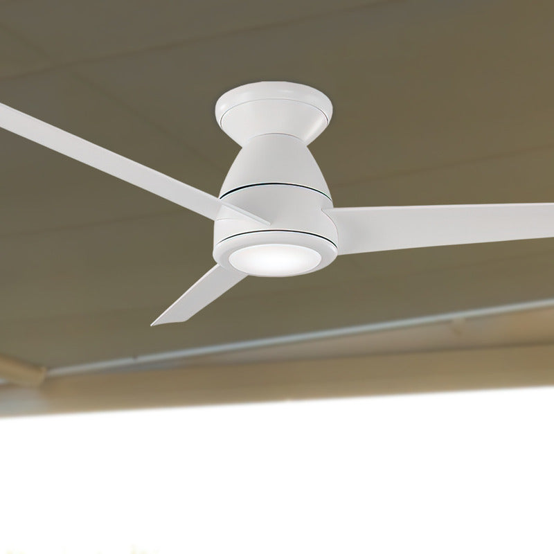 Tip Top 52 Inch Matte White LED 3500K Smart Ceiling Fan - Bees Lighting