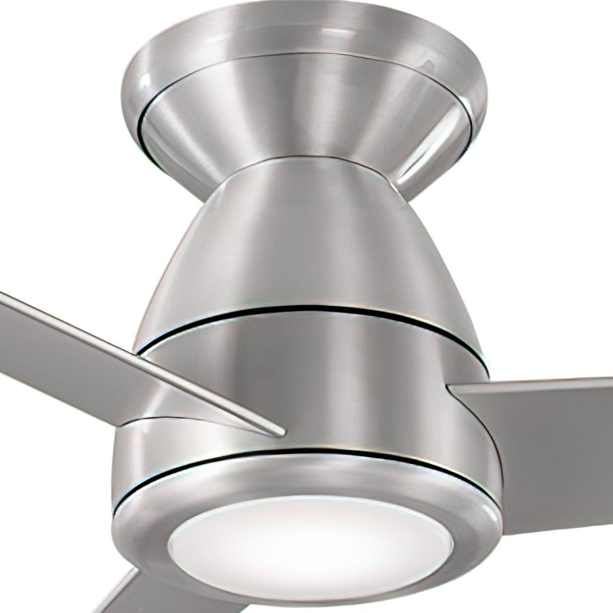 Tip Top 52 Inch Brushed Aluminum LED 3000K Smart Ceiling Fan - Bees Lighting