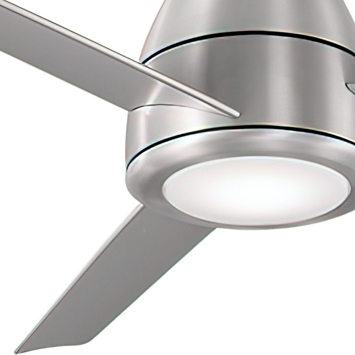 Tip Top 52 Inch Brushed Aluminum LED 3000K Smart Ceiling Fan - Bees Lighting