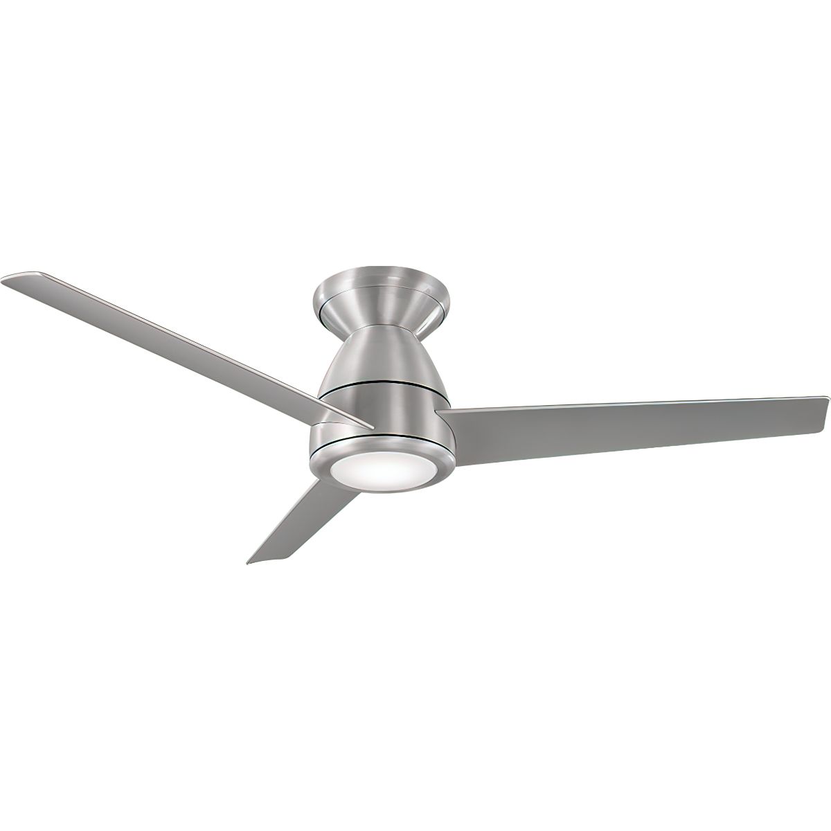 Tip Top 52 Inch Brushed Aluminum LED 3000K Smart Ceiling Fan - Bees Lighting