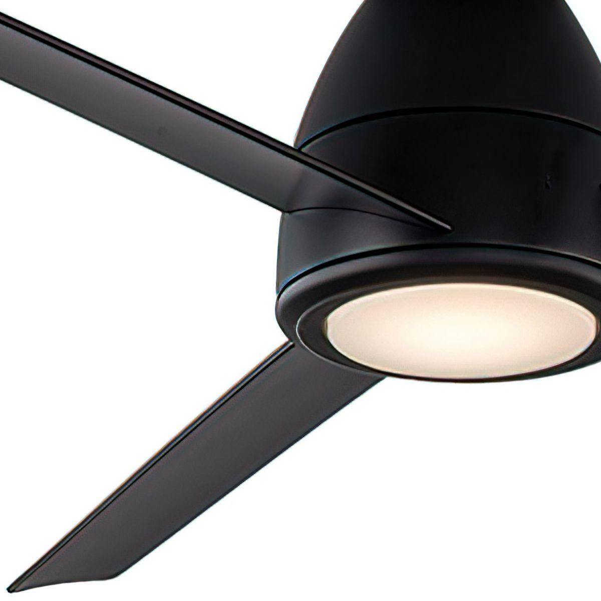 Tip-Top 52 Inch Modern Outdoor Smart Ceiling Fan With 3000K LED And Remote - Bees Lighting