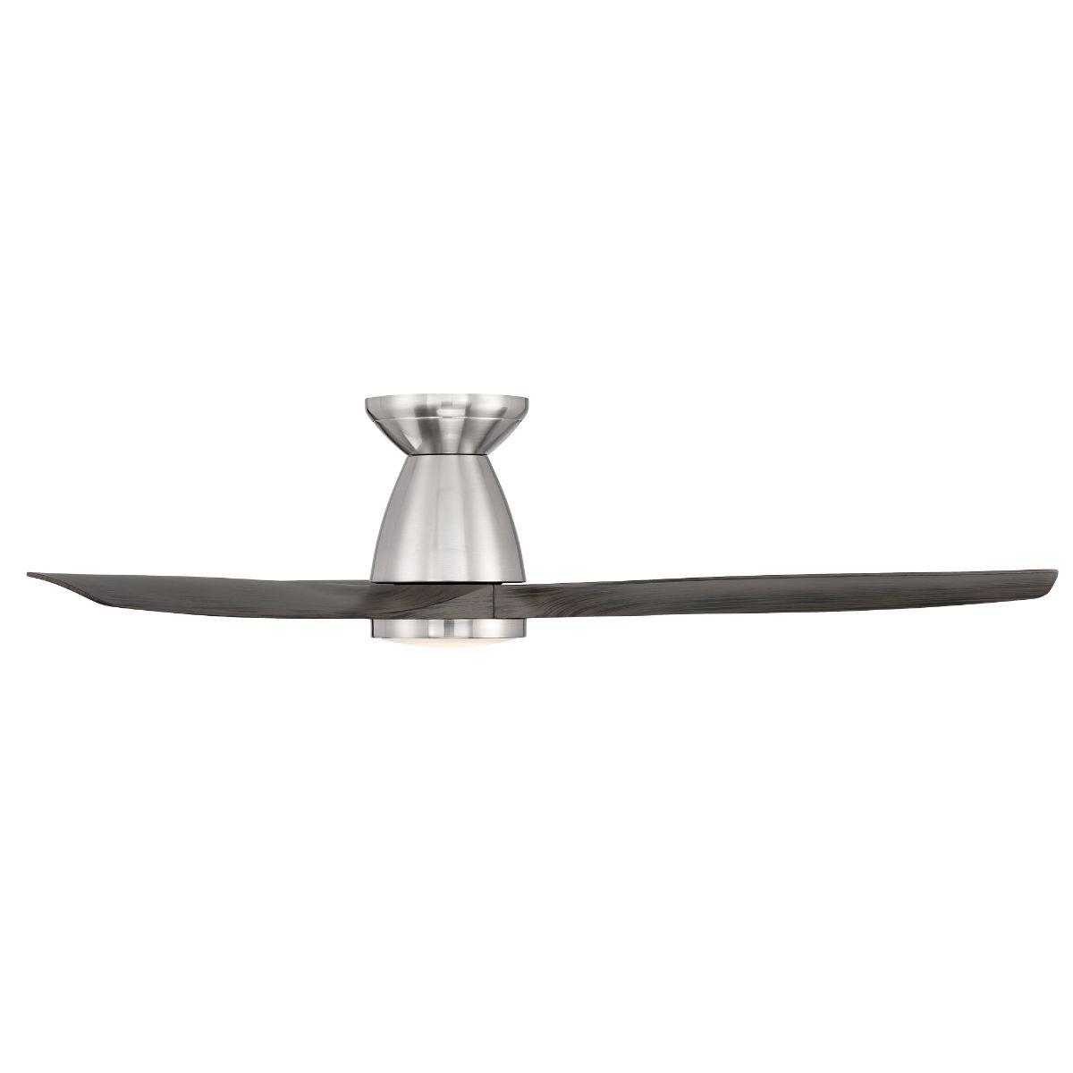 Skylark Flush 54 Inch Outdoor Smart Ceiling Fan With 3000K LED And Remote