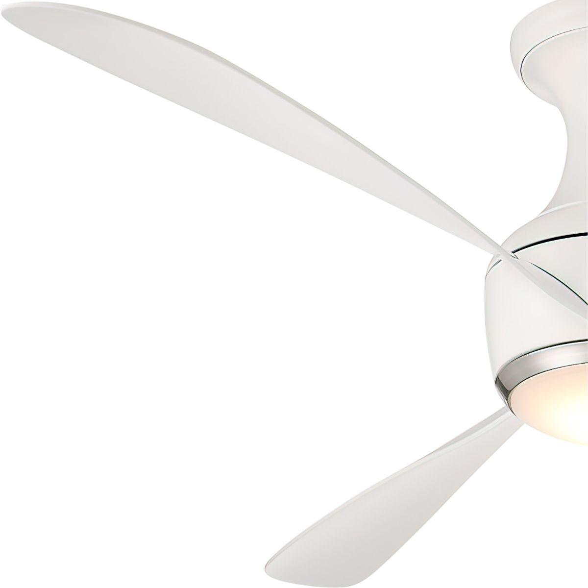 Corona 52 Inch Modern Outdoor Smart Ceiling Fan With 2700K LED And Remote