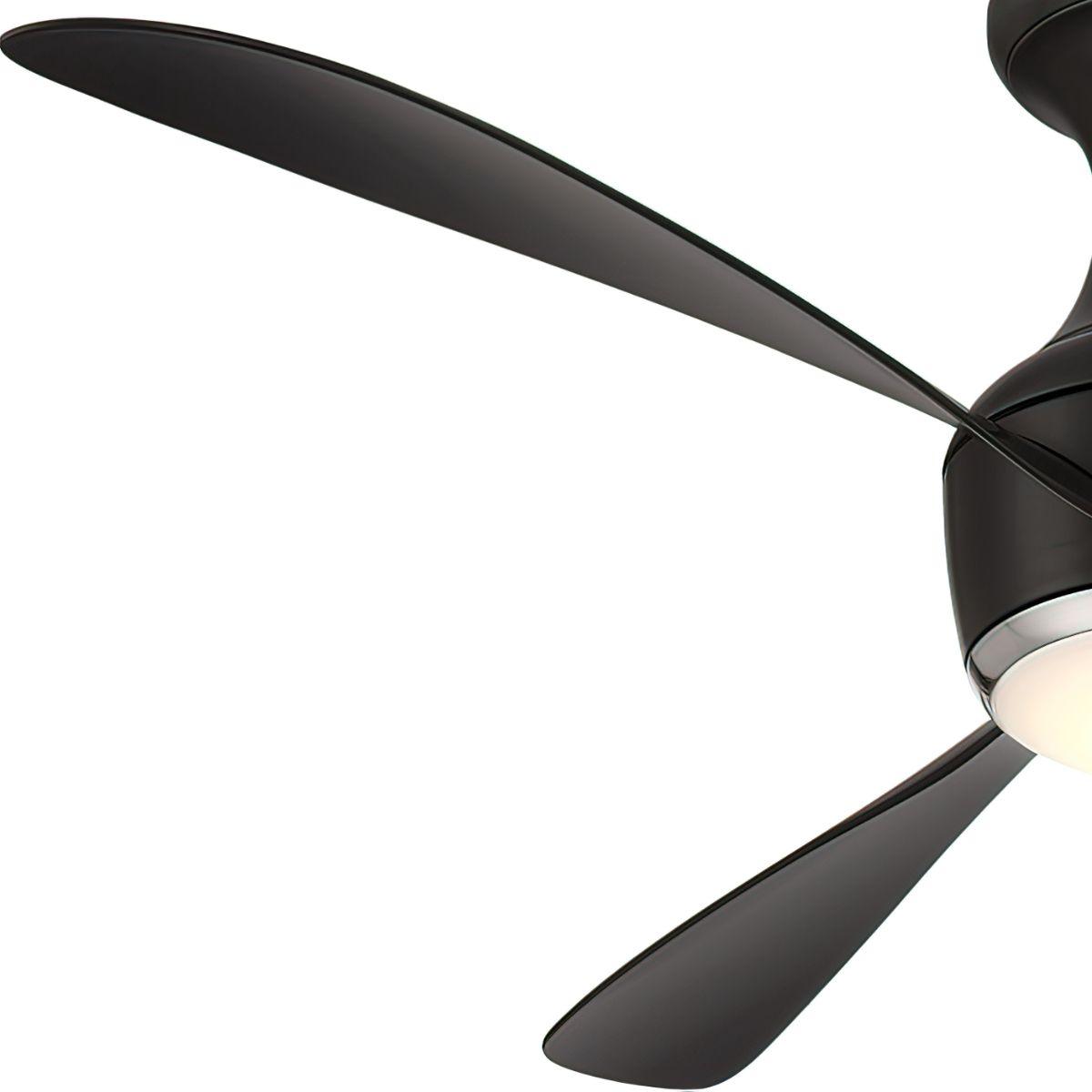 Corona 52 Inch Modern Outdoor Smart Ceiling Fan With 3500K LED And Remote - Bees Lighting