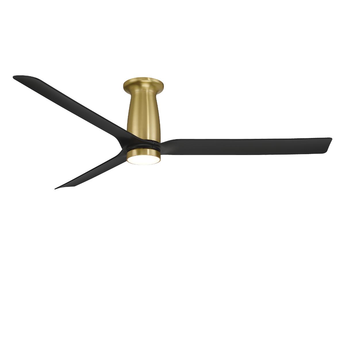 Smooth Flush 52" CCT LED Smart Ceiling Fan