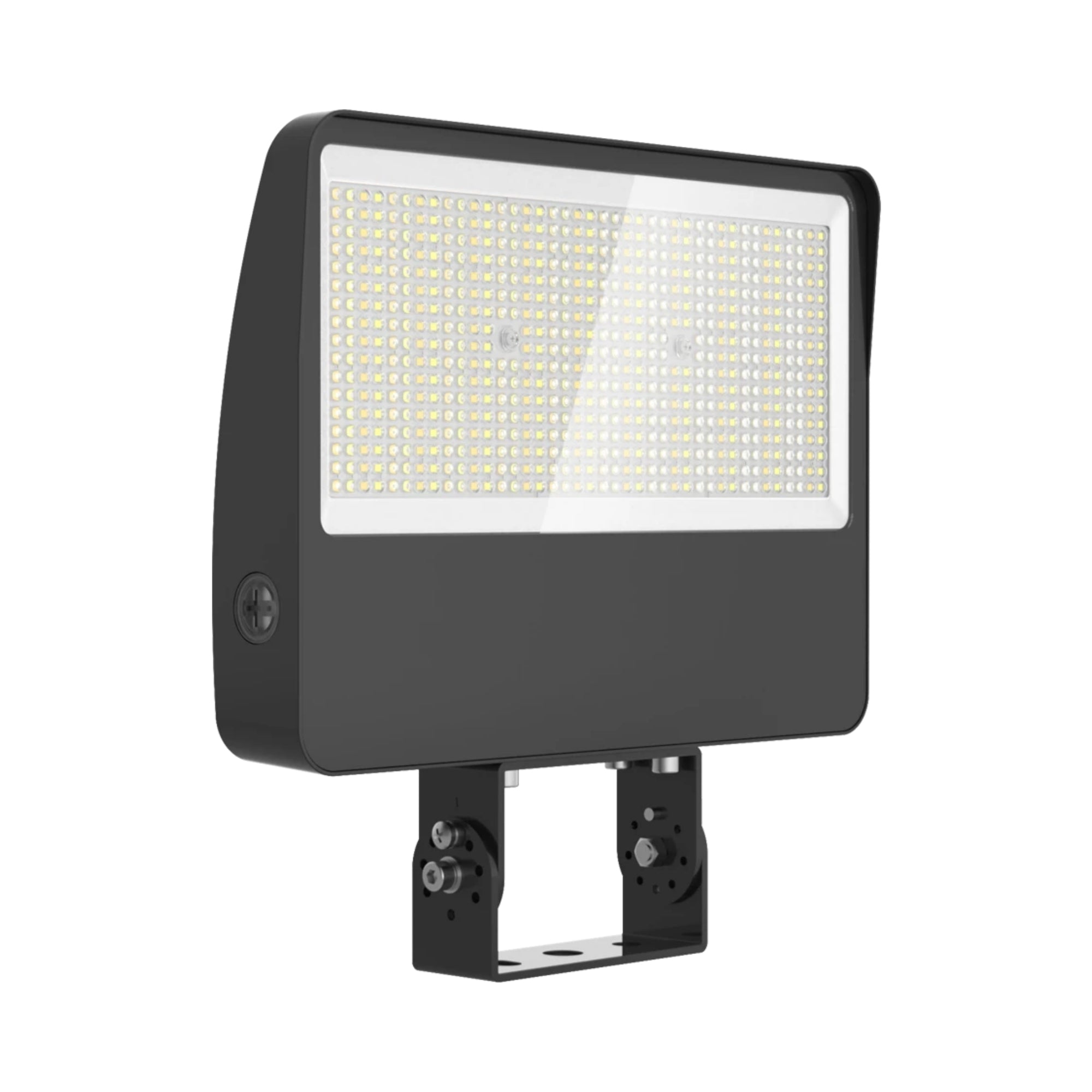 LED Flood Light, 150W, 22000lm, 30K/40K/50K, Slipfitter|Trunnion, 480V, Bronze
