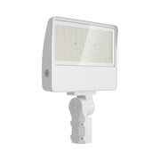 LED Flood Light, 150W, 22000lm, 30K/40K/50K, Slipfitter|Trunnion, 120-277V, White