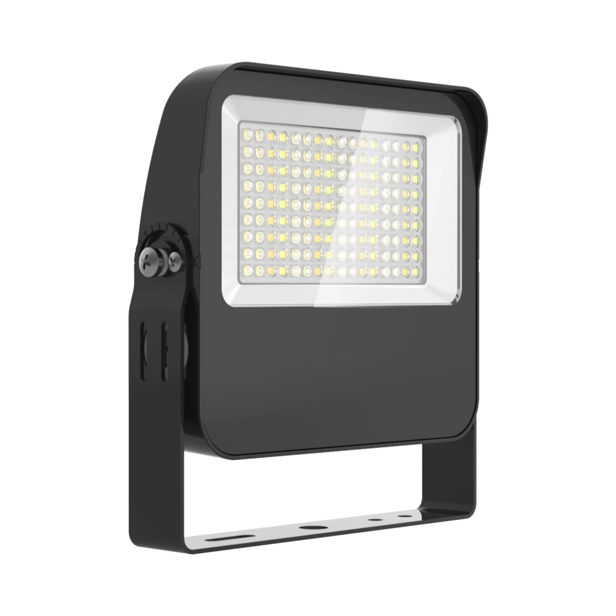 LED Flood Light, 35W, 5000lm, 30K/40K/50K, Knuckle|Yoke, 120-277V, Bronze