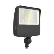 LED Flood Light, 60W, 9000lm, 30K/40K/50K, Knuckle|Trunnion, 120-277V, Bronze