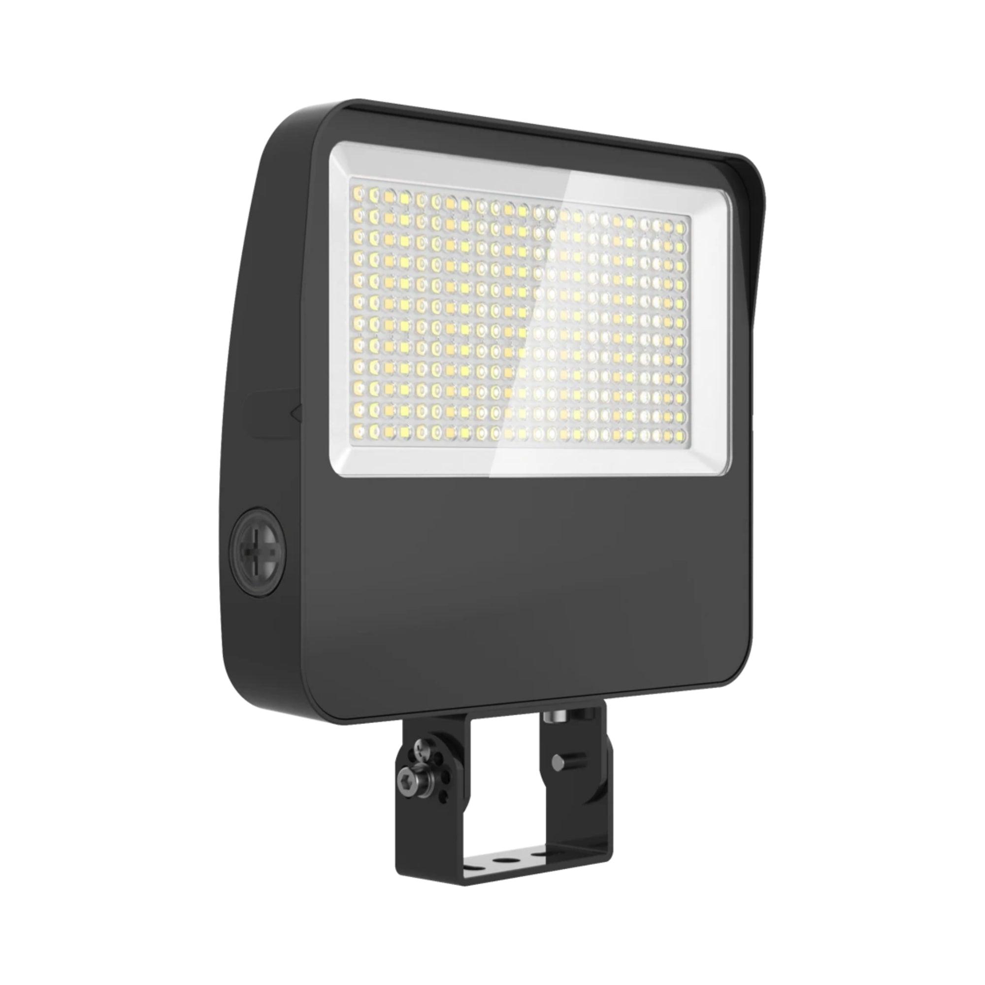 LED Flood Light, 60W, 9000lm, 30K/40K/50K, Knuckle|Trunnion, 120-277V, Bronze