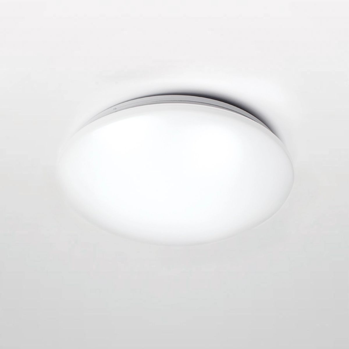 GLO LED Flush Mount Light Selectable CCT White finish