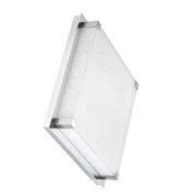 Vodka 14" LED Flush Mount, Chrome Finish - Bees Lighting