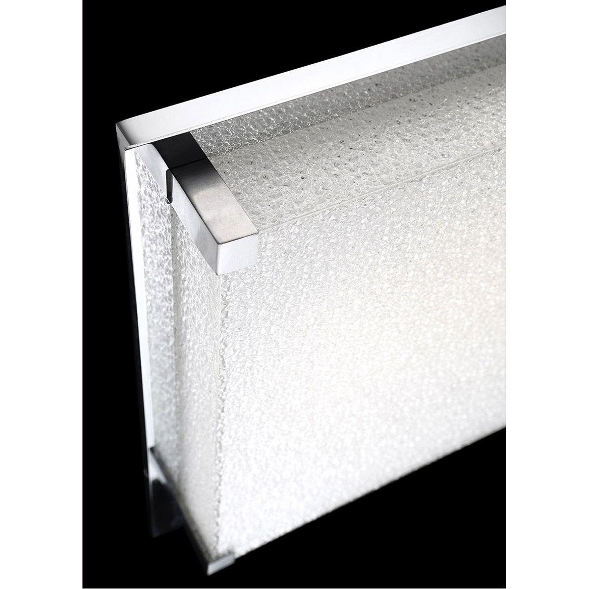 Vodka 14" LED Flush Mount, Chrome Finish - Bees Lighting